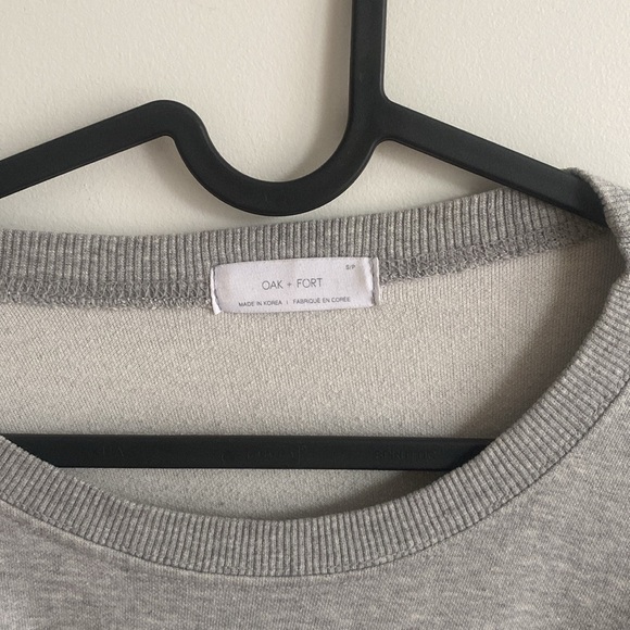 Grey sweatshirt - oak and fort - Picture 2 of 3
